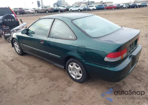 2000 Honda Civic Ex from USA, damaged, VIN 1HGEJ8246YL105963